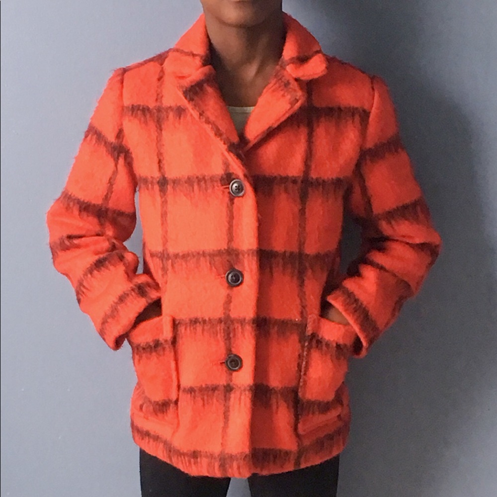 Old Navy Flannel Print Coat